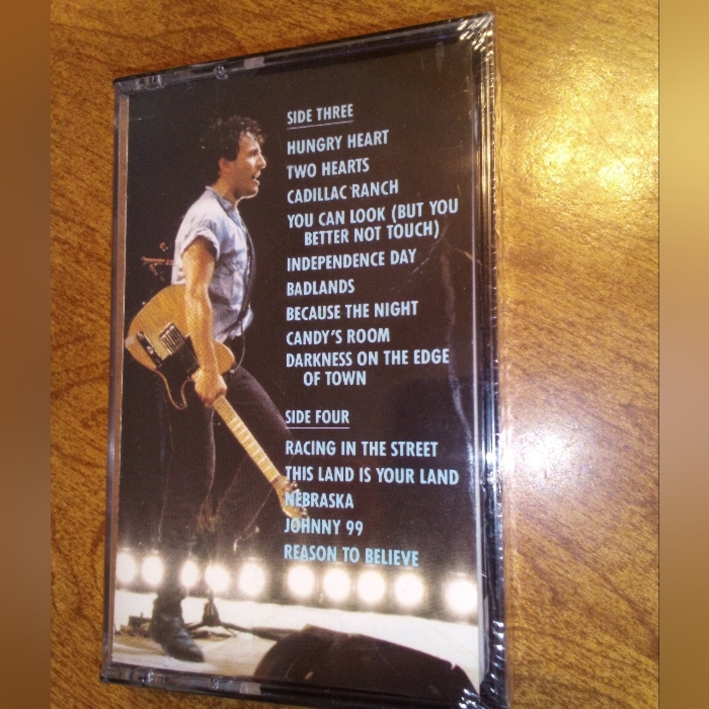 Bruce Springsteen & The E Street Band Live 1975-1985  1986 Cassette Sealed